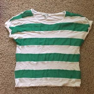 Forever 21 Short Sleeve Striped Tee